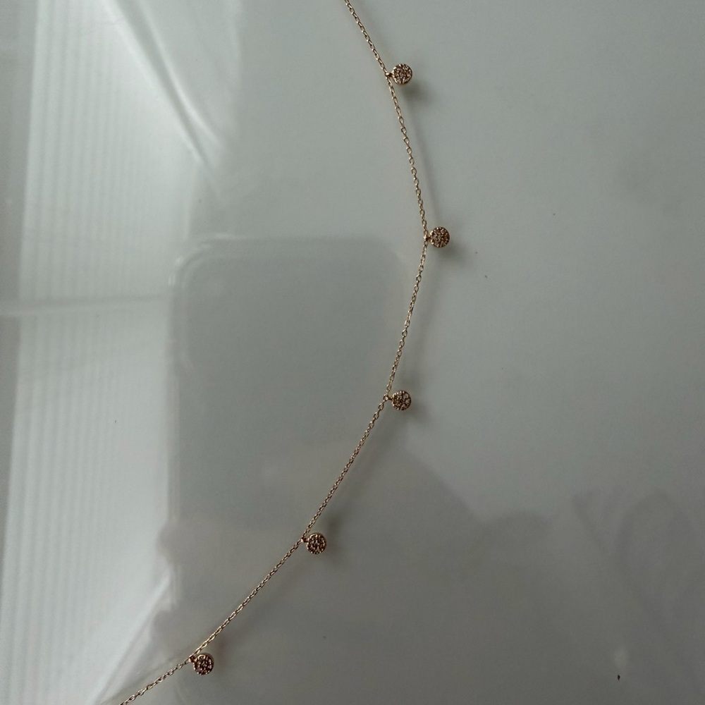 Gorjana Diamond Pave Flutter Necklace - Picture 2 of 5